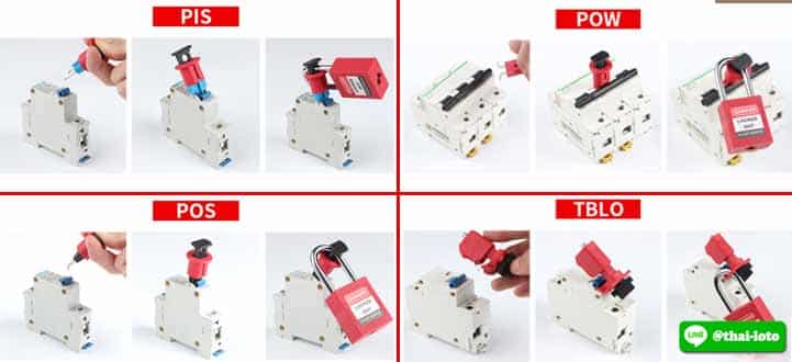 ตัวล็อคเบรคเกอร์ Breker Lockout