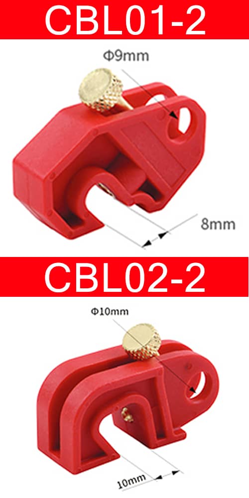 ตัวล็อคเบรคเกอร์ Breaker Lockout CBL01-2, CBL02-2