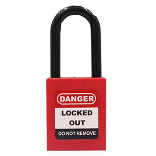 กุญแจนิรภัยก้านไนลอนสำหรับงาน Lockout Tagout