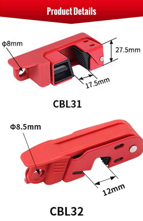 ตัวล็อคเบรคเกอร์ Braeker Lockout CBL31