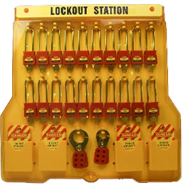 สถานีเก็บอุปกรณ์ LOCKOUT STATION